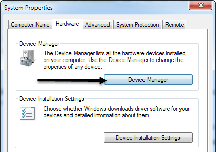 Administrador de dispositivos