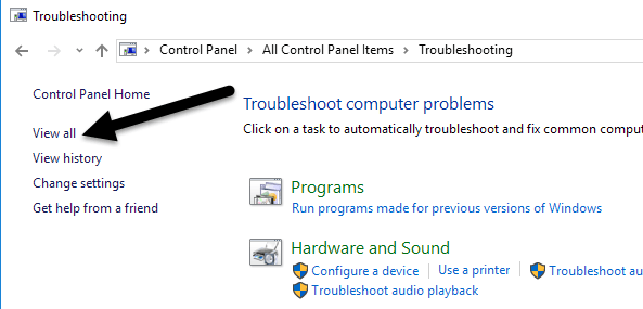 Solución de problemas de Windows