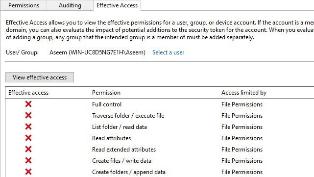 acceso eficiente