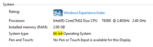 SO de 64 bits