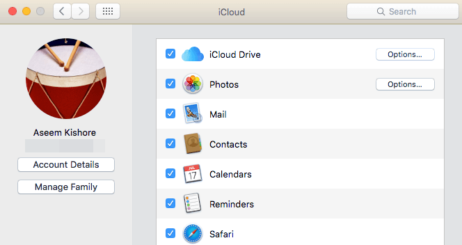 Preferencias del jugador de icloud