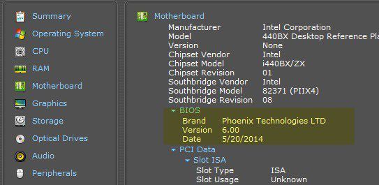 bios speccy