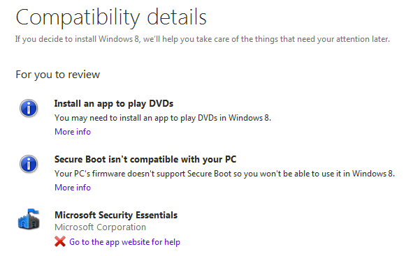 Actualización de Windows 8