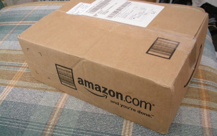 Caja de compras de Amazon