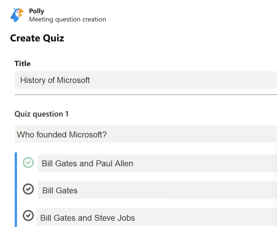 quiz polly ms equipos