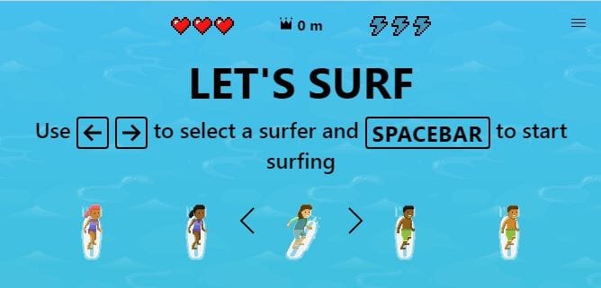 Accede al juego de surf oculto Edge de Microsoft