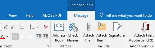 Como adjuntar otro elemento de Outlook correo electronico contacto tarea