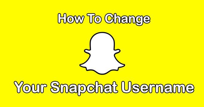 Como cambiar tu nombre de usuario de Snapchat