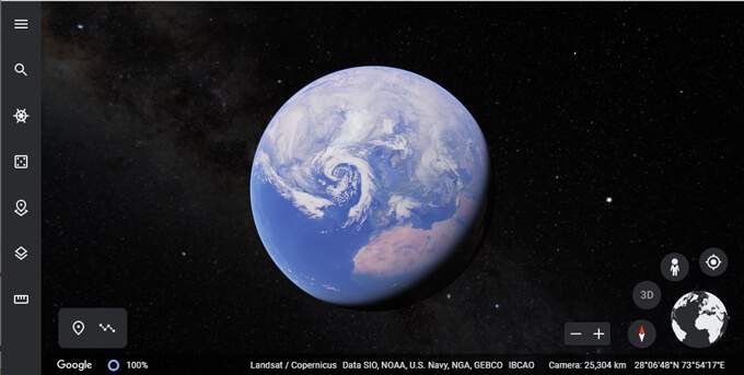 Como medir la distancia en Google Earth