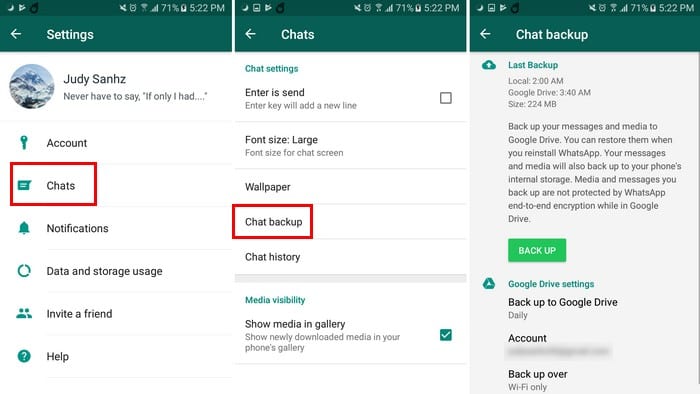 Cómo recuperar contenido eliminado de WhatsApp