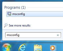 Como usar MSCONFIG en Windows
