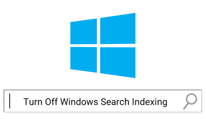 Deshabilite la indexacion en Windows para un mejor rendimiento