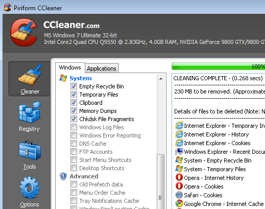 El mejor software para limpiar su PC con Windows