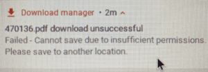 school of dragons download insufficient permissions