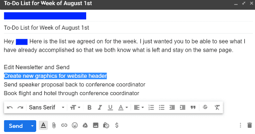 Gmail inserta una linea en el texto