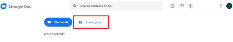 Google Duo: cómo crear un chat grupal