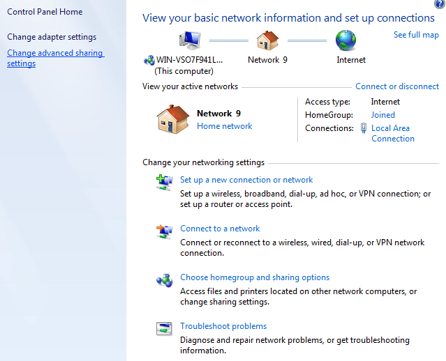 windows 7 to windows 10 network sharing not working