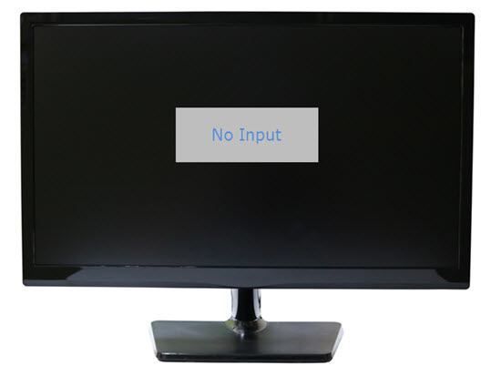 Solucionar un problema de monitor en blanco o negro en