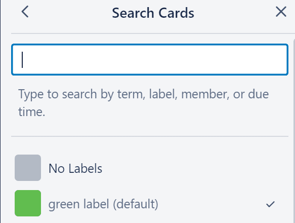Trello Como filtrar por etiqueta