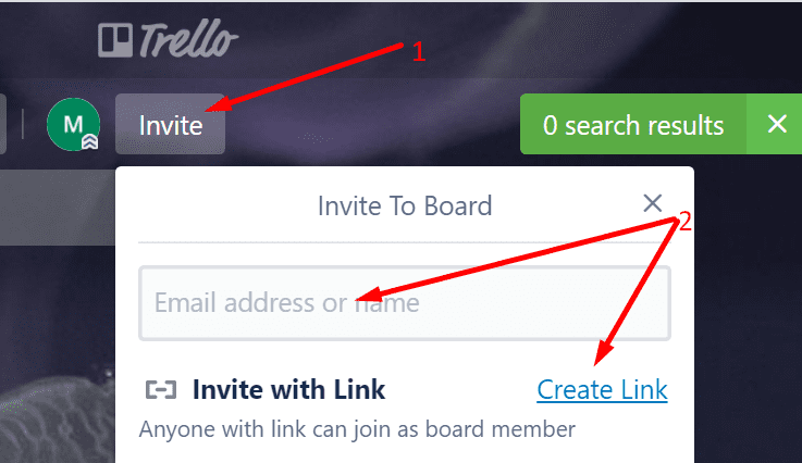 Trello Como invitar miembros