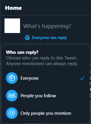 Twitter como configurar quien puede responder a sus tweets