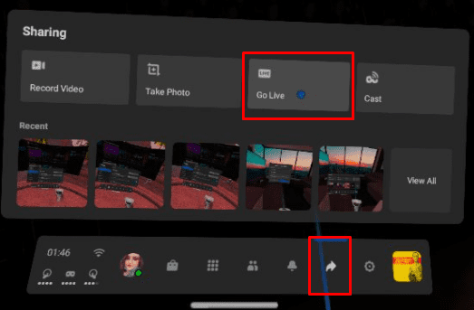 VR Oculus Quest 2 Como transmitir en Facebook
