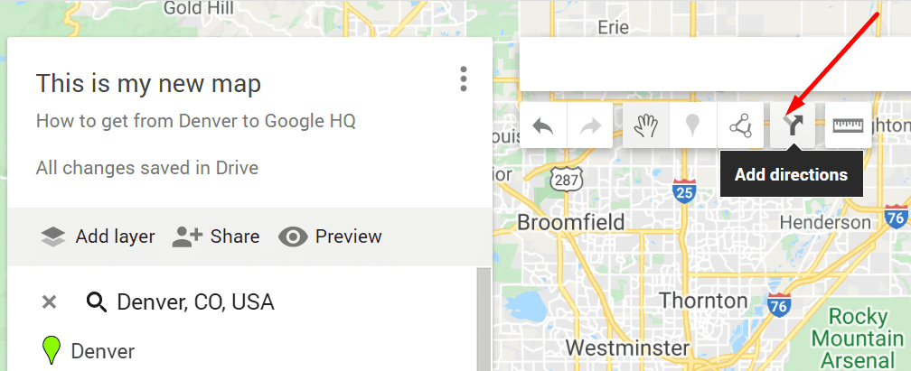 google mis mapas agregar una ruta
