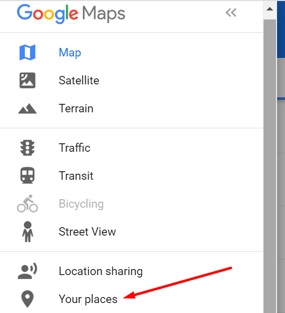 google mapea tus lugares