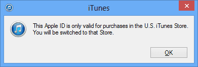 Vuelve a iTunes US Store