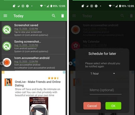 4 aplicaciones gratuitas de Android para ver el historial de notificaciones