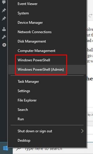 7 formas de abrir PowerShell en Windows 10