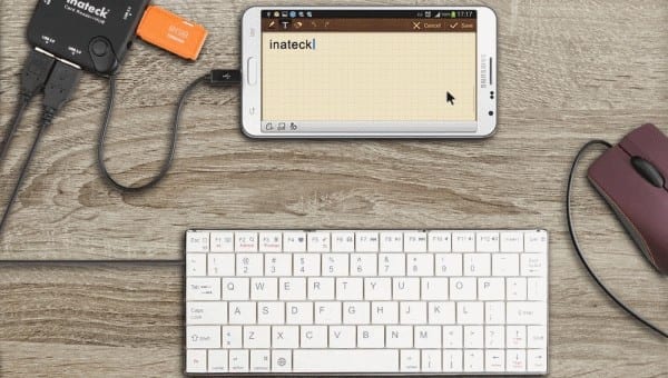 Android: conecte el mouse y el teclado