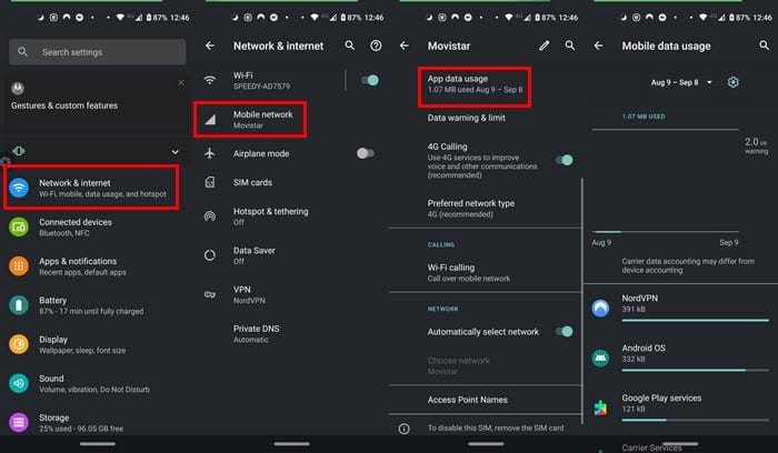 Bloquear el acceso a Internet para aplicaciones específicas de Android