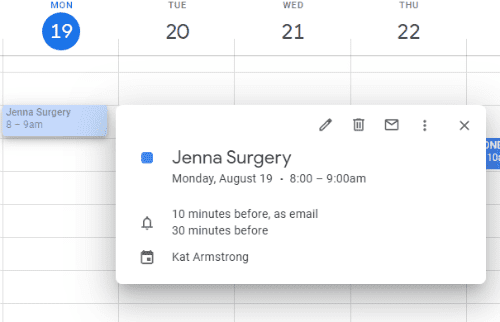 Cómo cambiar las notificaciones predeterminadas en Google Calendar