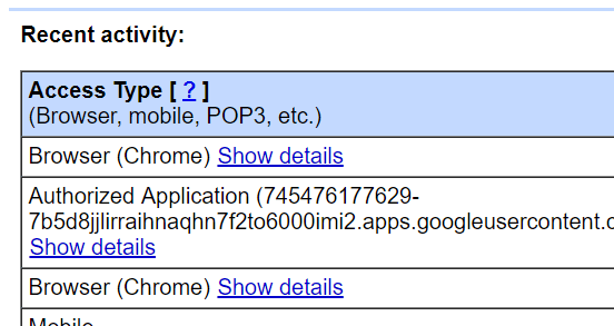 Cómo comprobar el historial de la actividad de inicio de sesión de Gmail