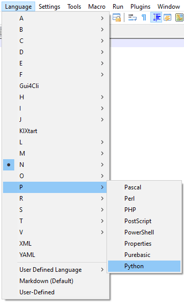 Cómo configurar el resaltado de sintaxis en Notepad ++