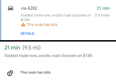 Cómo evitar las carreteras de peaje en Google Maps