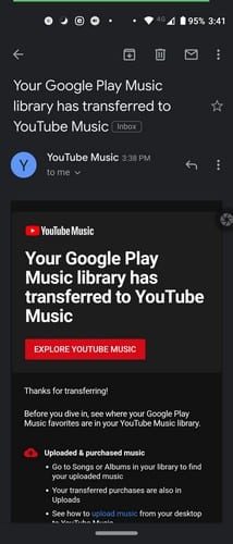 Cómo transferir música de Google Play Music a YouTube Music