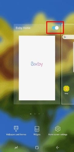 Galaxy Note8 / S8: deshabilitar Bixby