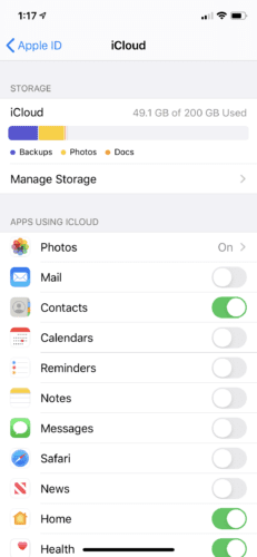 Usa iCloud para compartir fotos