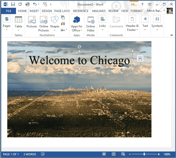 Word 2016: cómo configurar el fondo