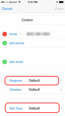 iPhone 7: Cómo configurar un tono de llamada para un contacto