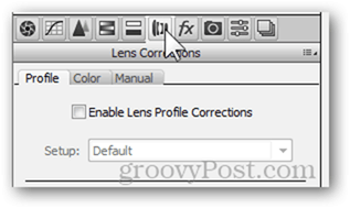 Correcciones de lentes en el panel de distorsión de corrección de lentes de Lightroom y Photoshop correcciones de lentes correctas desde el panel de fotografía sin procesar de la cámara