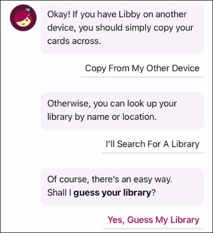 Elija un método para encontrar la biblioteca.
