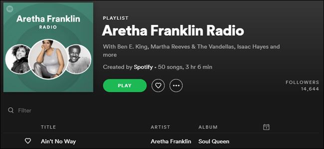 Radio Aretha Franklin