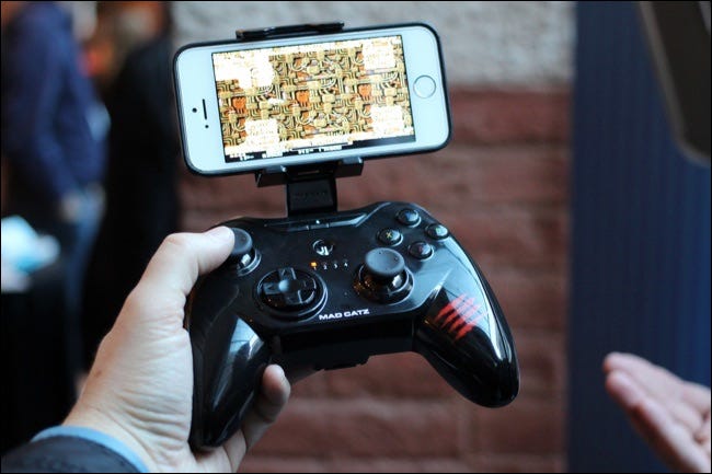 gamepad iphone con soporte