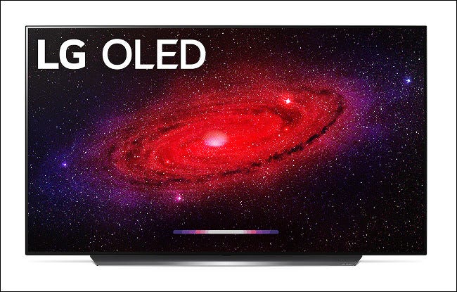 El televisor insignia LG CX OLED 2020.