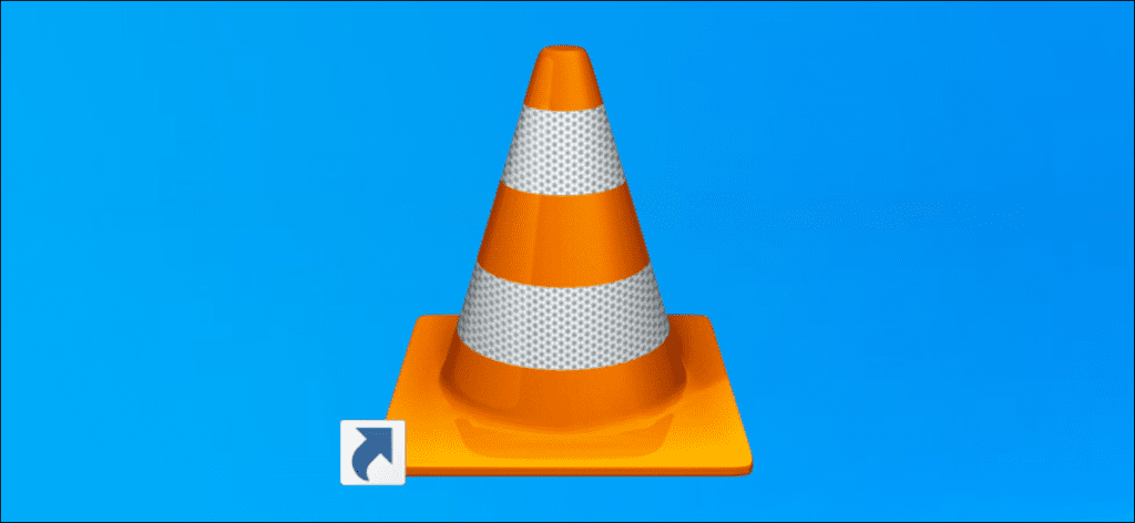 Logotipo de cono de tráfico VLC