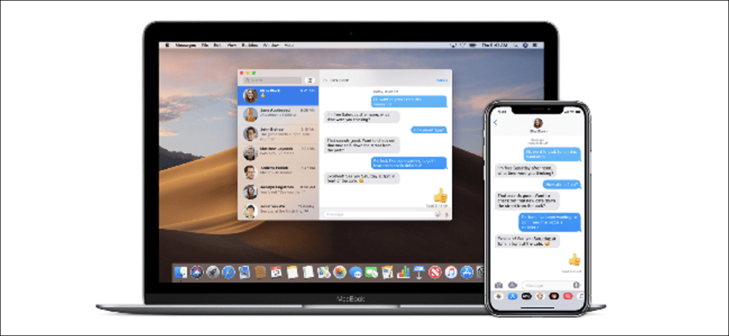 iMessage en Mac y iPhone