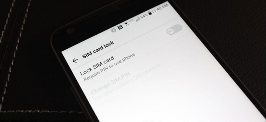 Cómo configurar el bloqueo de la tarjeta SIM para un teléfono Android más seguro